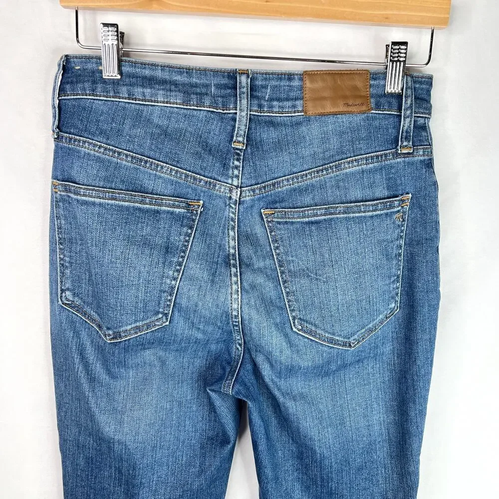 Madewell Curvy High Rise Skinny Crop Jeans 28